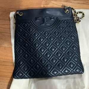 Black Tory Burch Fleming swingpack